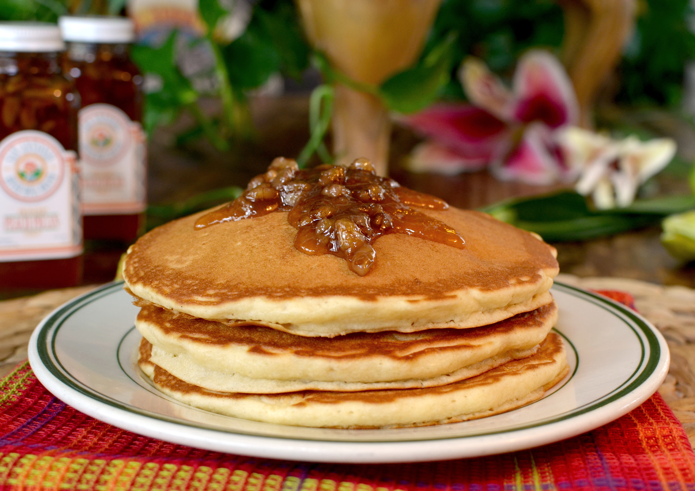 Stack of Pumpkin Spice Pancakes